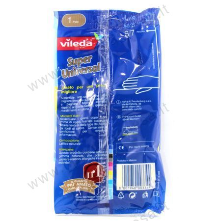 Guanti multiuso antiscivolo Vileda misura piccola - immagine 2