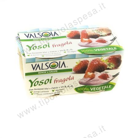 Yogurt yosoi fragola Valsoia