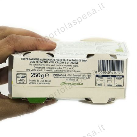 Yogurt yosoi mirtillo Valsoia gr.125 x 2 - immagine 2