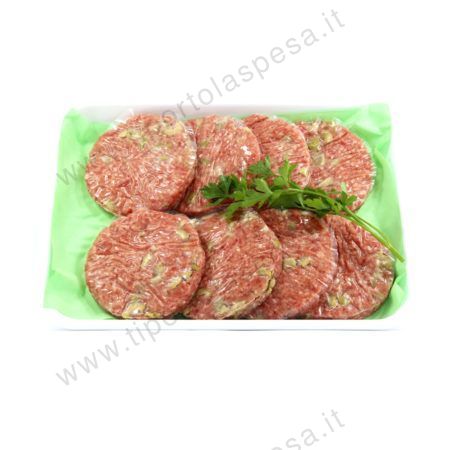 Svizzere o hamburger con olive gr.400 circa