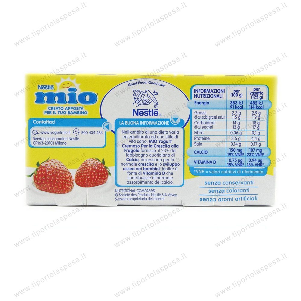 Yogurt Mio Nestlè fragola x 2 - immagine 3
