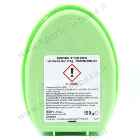 Cattura odori gel emulsio freschezza naturale Sutter gr.150 - immagine 2