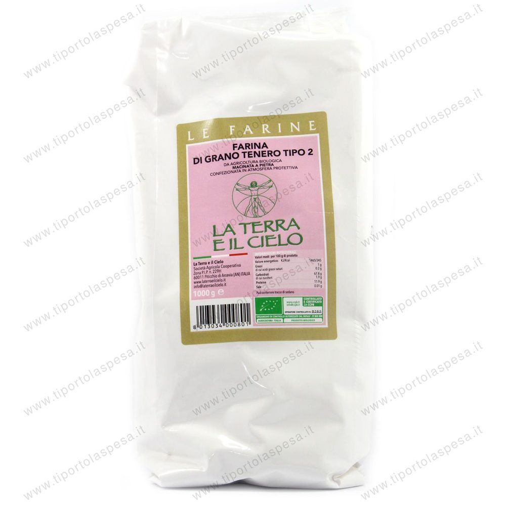 Farina grano tenero tipo 2 La Terra e Il Cielo kg.1