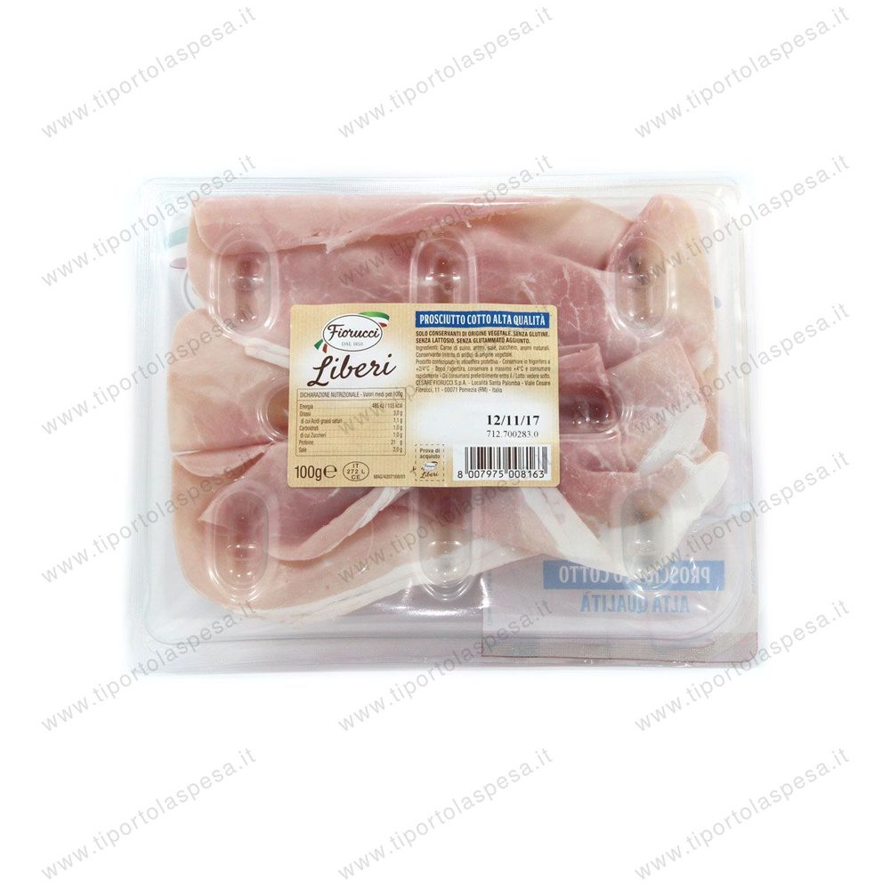 Prosciutto cotto Liberi Fiorucci gr.100 - immagine 2