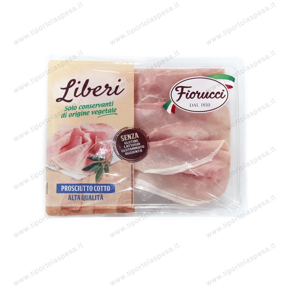 Prosciutto cotto Liberi Fiorucci gr.100