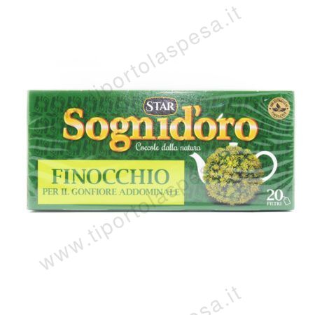 Tisana finocchio Sogni D'oro Star 20 filtri