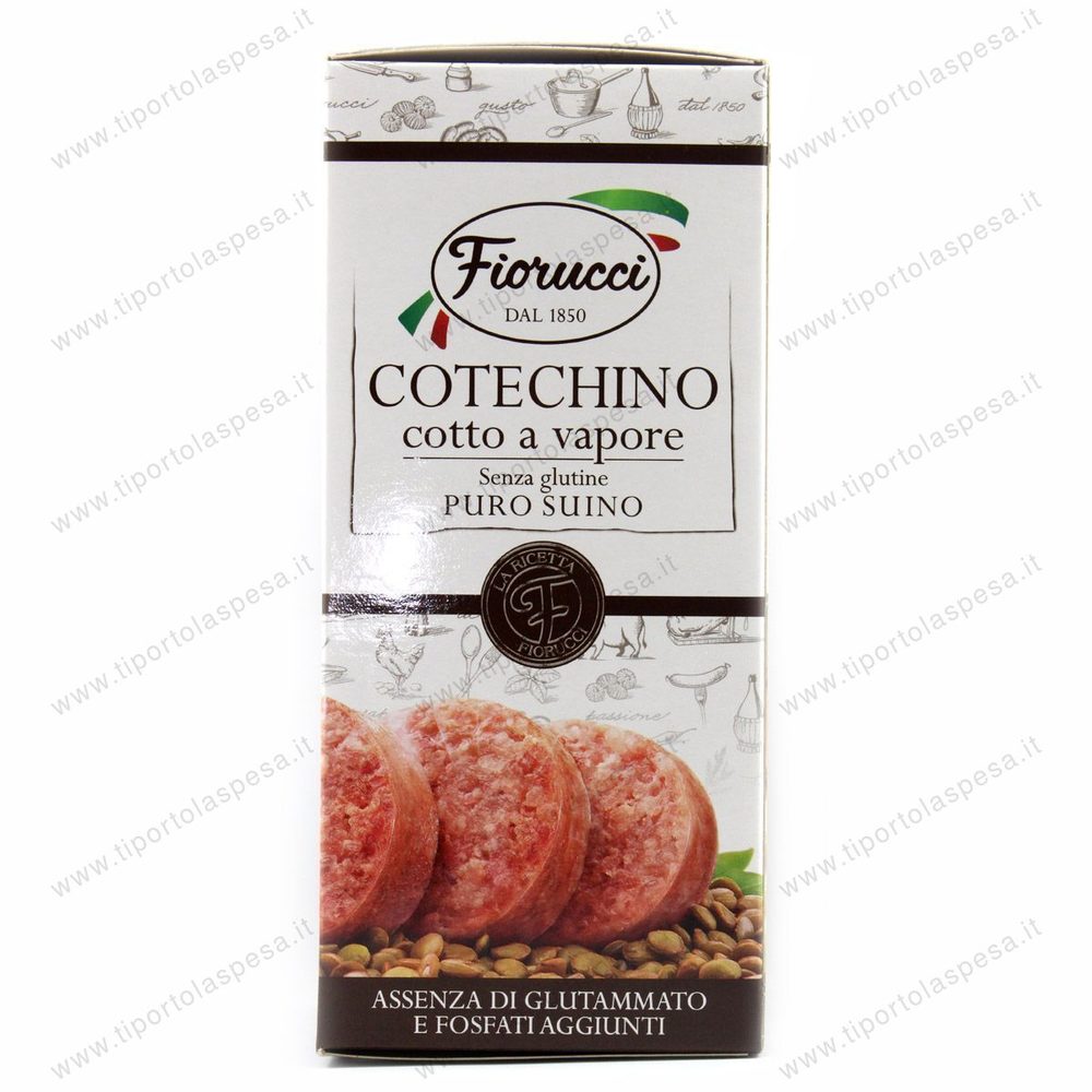 Cotechino puro suino Fiorucci gr.500