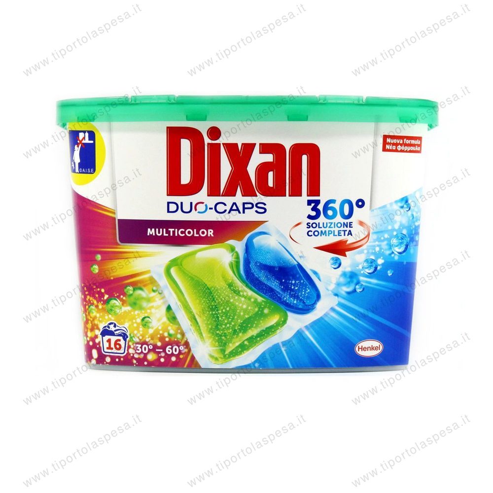 Detersivo Dixan duo caps x 16