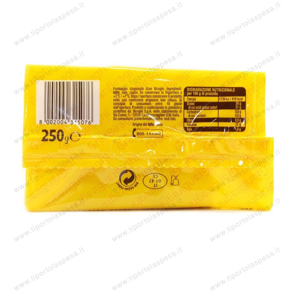 Formaggio stagionato biraghini Biraghi - immagine 2