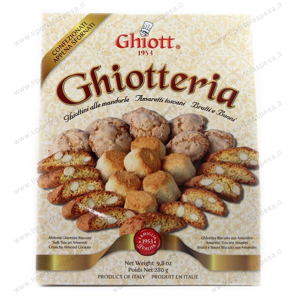 Ghiottini mandorle, amaretti, brutti e buoni Ghiott gr.280