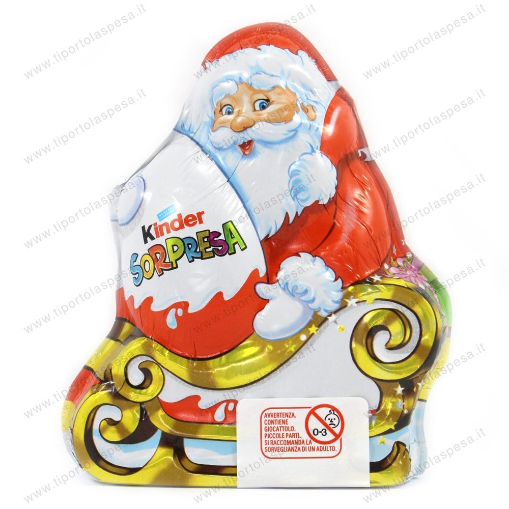 Babbo Natale Kinder.Kinder Sorpresa Babbo Natale Www Tiportolaspesa It