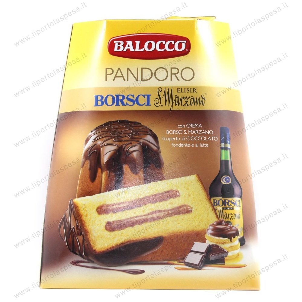 Pandoro Balocco farcito con S.Marzano Borsci gr.800