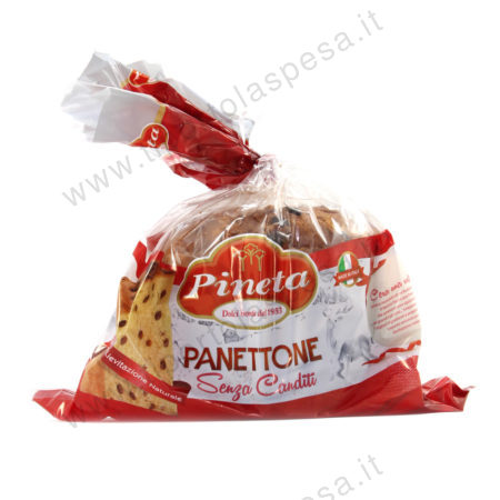 Panettone senza canditi Pineta gr.800
