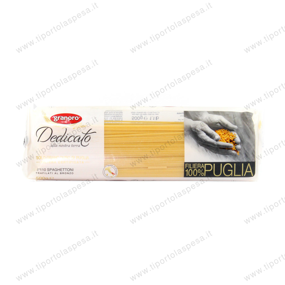 Pasta di semola grano duro Granoro Dedicato spaghettoni nr.110 gr.500