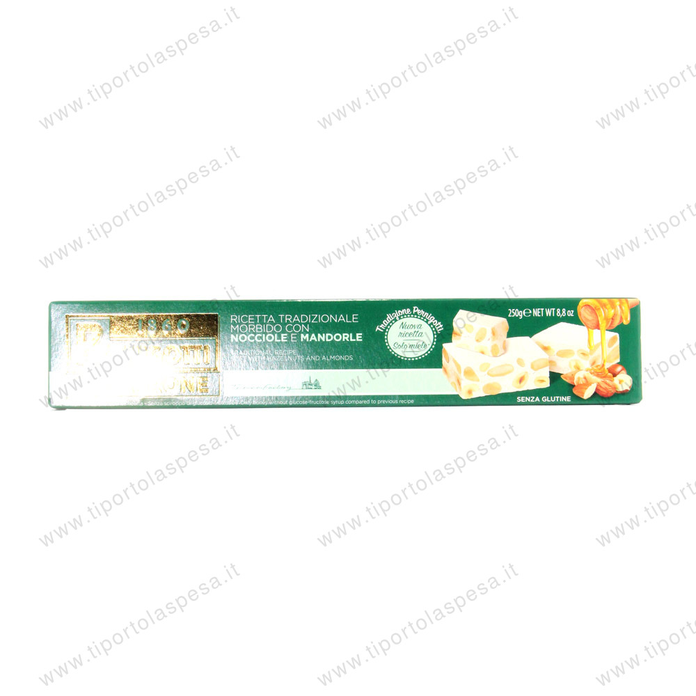 Torrone morbido nocciole e mandorle Pernigotti gr.250