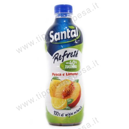 Bevanda Santal refresh pesca limone