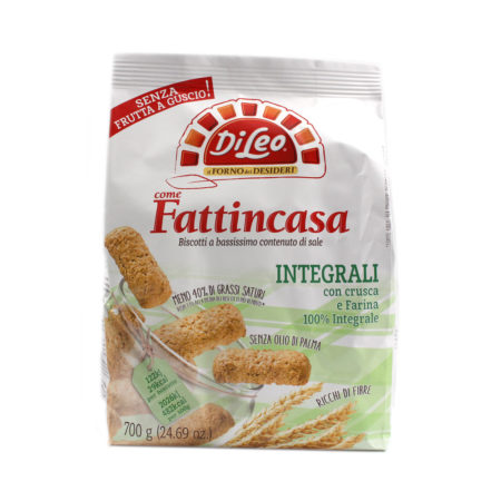 Biscotti integrali Fattincasa DiLeo gr.700