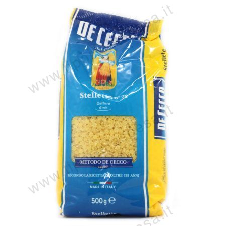 Pasta semola De Cecco stellette nr.75