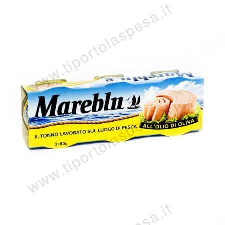 Tonno olio oliva Mareblu gr.80 x 3