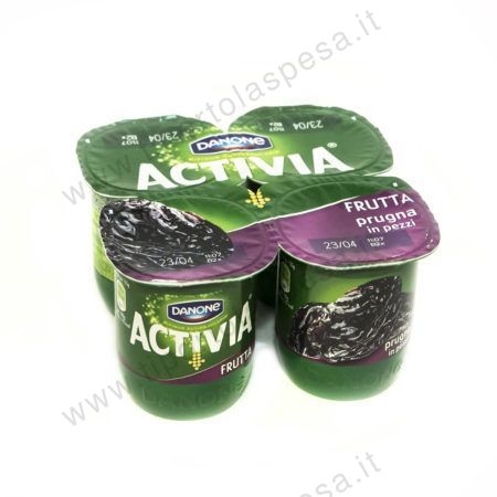 Yogurt prugna Activia Danone gr.125 x 4