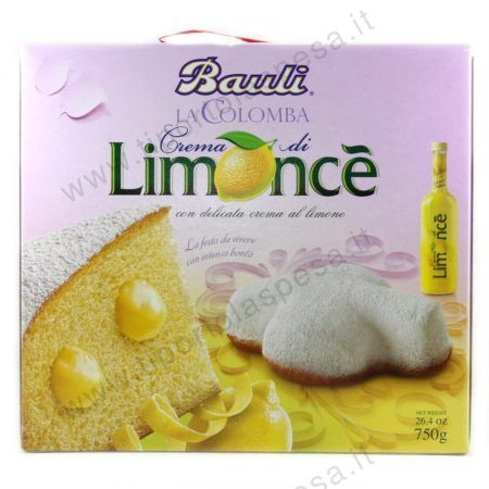 Colomba crema di limoncè al limone Bauli gr.750