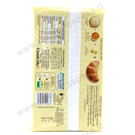 Cornetti classici Mulino Bianco Barilla x 6 - immagine 2