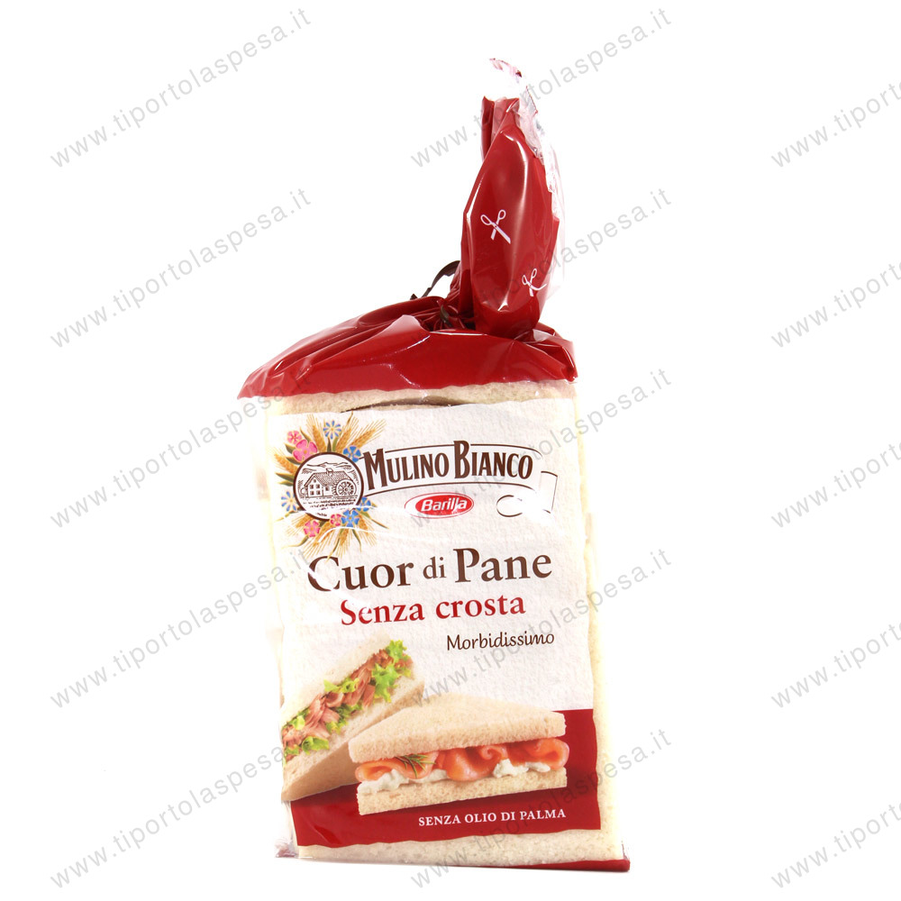 Cuor di pane senza crosta Mulino Bianco Barilla gr.325