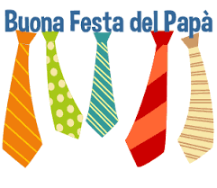 Festa del papà 19 Marzo 2018