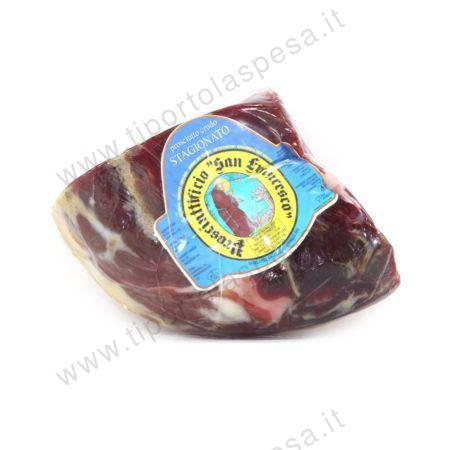 Prosciutto crudo in tranci San Francesco sotto vuoto kg.1,2 circa