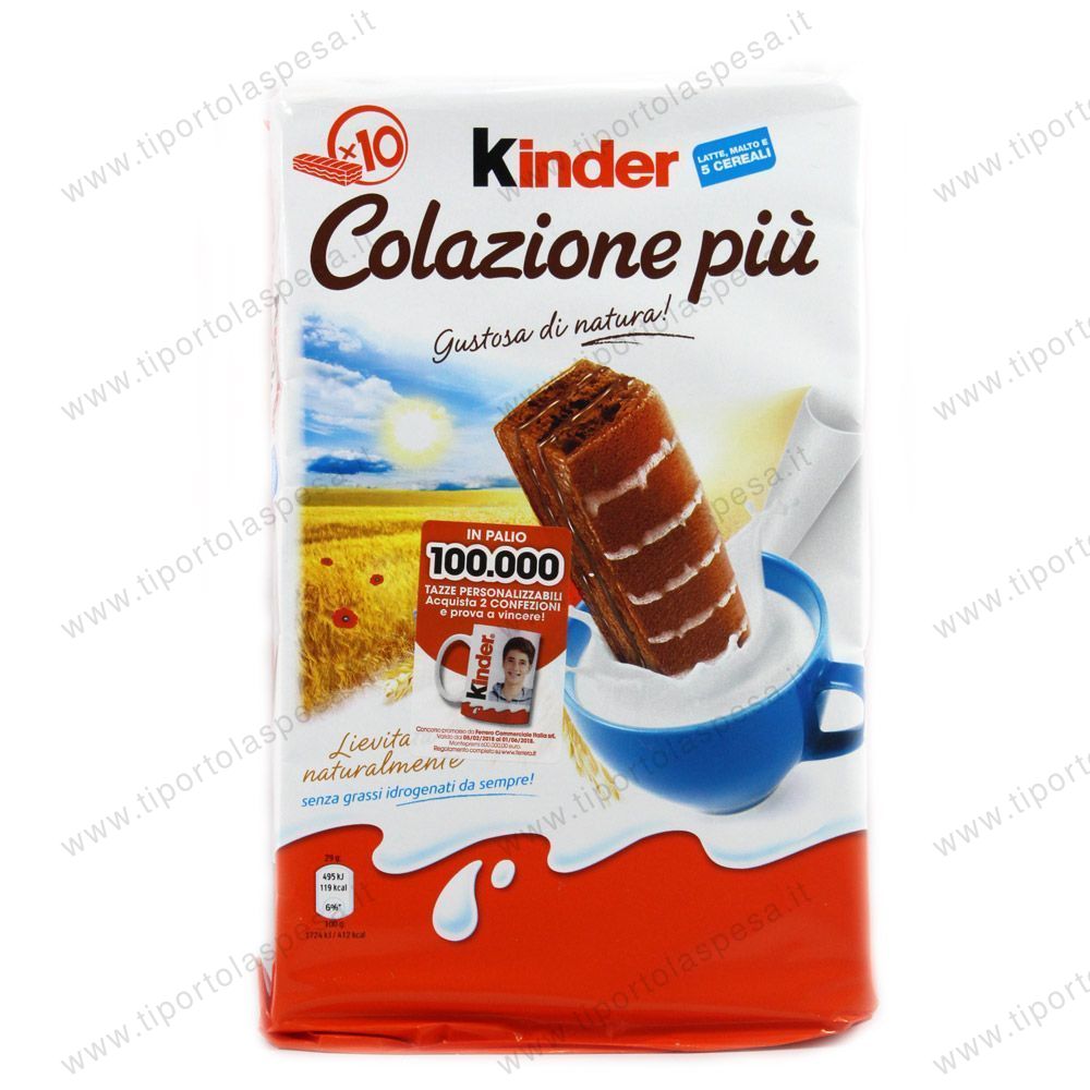 Kinder Colazione Pi Ferrero X 10 Www tiportolaspesa it Kinder Colazione Pi Ferrero X 10 Www tiportolaspesa it