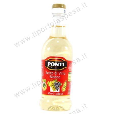 Aceto di vino bianco Ponti lt.0,5
