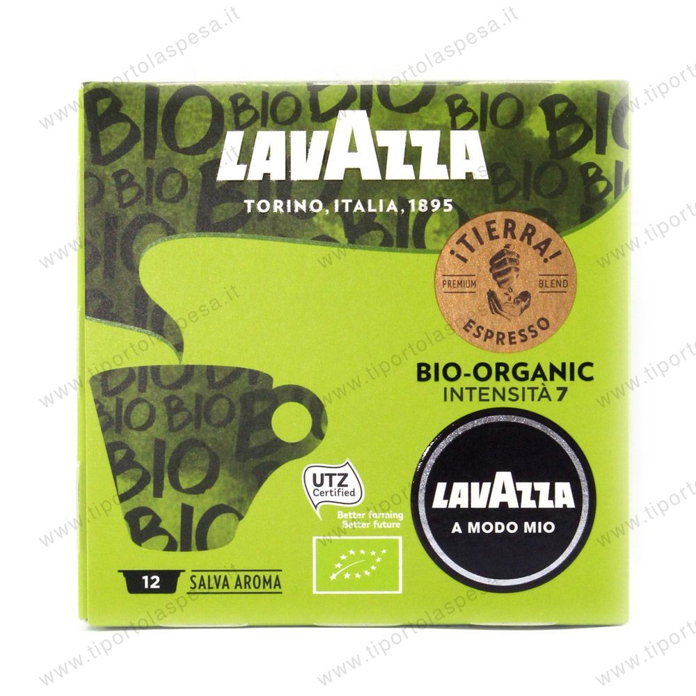 Caffè capsule Tierra Lavazza a modo mio Bio x 12