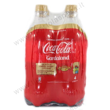 Coca Cola senza caffeina pet cl.66 x 4