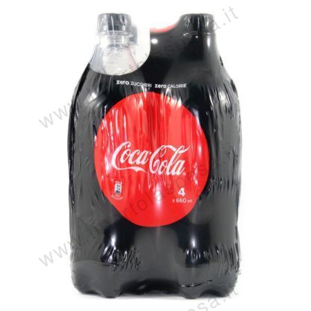 Coca Cola zero pet cl.66 x 4