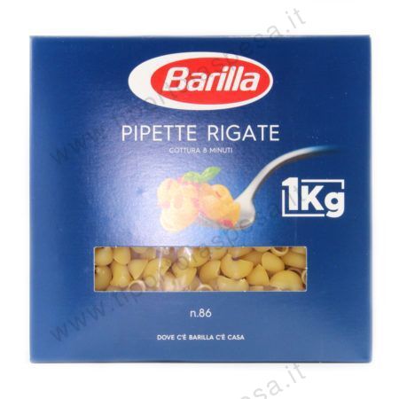 Pasta semola Barilla pipette rigate nr.94 kg.1