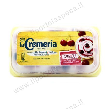 Vaschetta gelato La Cremeria Motta ciliegia spagnola gr.500