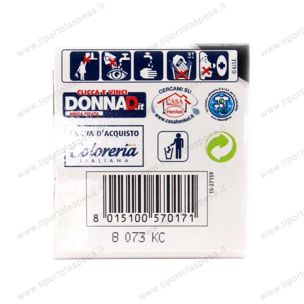 Colorante per tessuti Coloreria italiana nero intenso - immagine 2