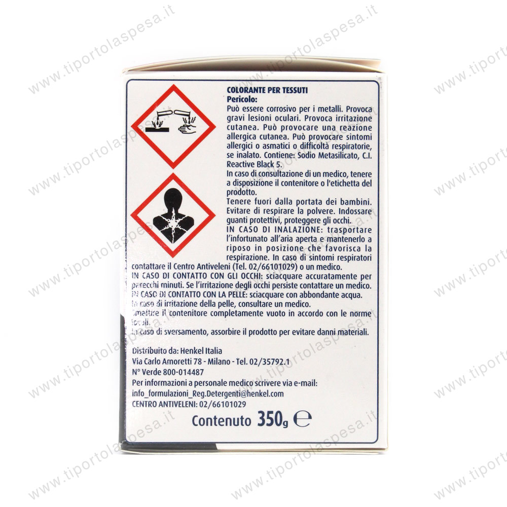 Colorante per tessuti Coloreria italiana nero intenso - immagine 3