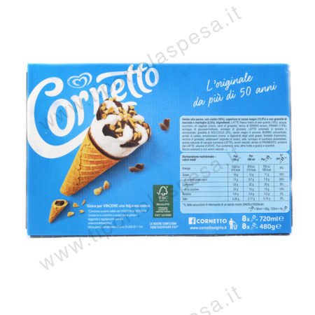 Cornetto classico Algida x 8 gr.480
