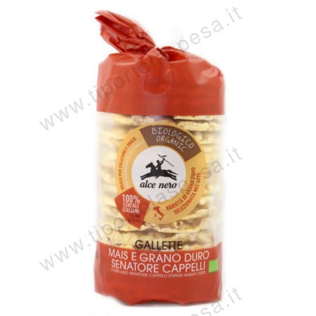 Gallette mais e grano duro Bio Alce Nero gr.100