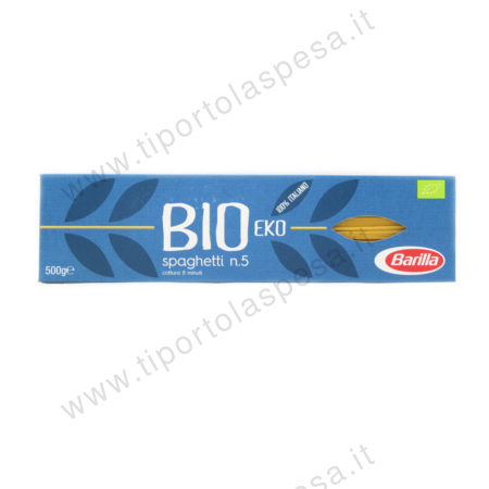 Pasta semola Barilla Bio eko spaghetti nr.5 gr.500