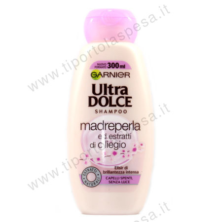 Shampoo ultra dolce madreperla e ciliegio Garnier ml.300