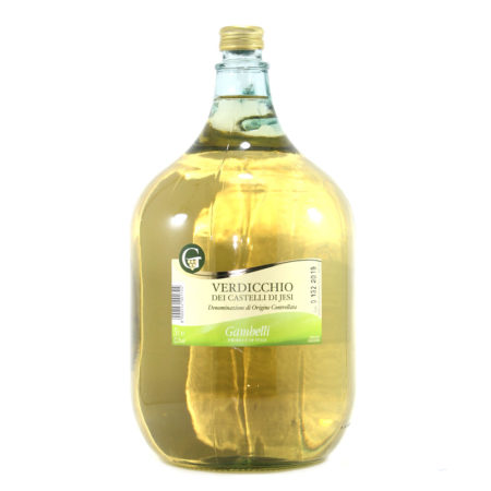 Vino Verdicchio Castelli Jesi Gambelli DOC dama lt.5