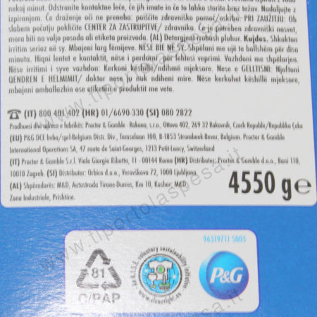 Detersivo polvere Dash lavatrice 70 lavaggi kg. 4,55 - immagine 3