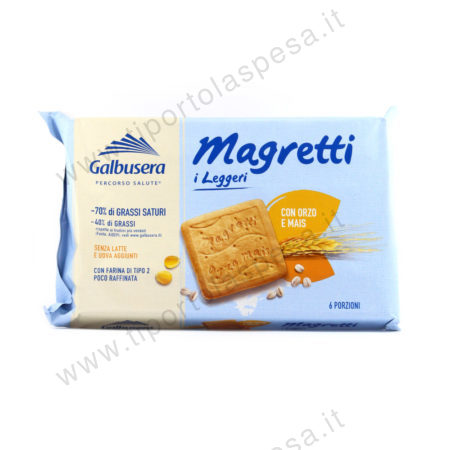 Biscotti magretti orzo mais Galbusera gr.350