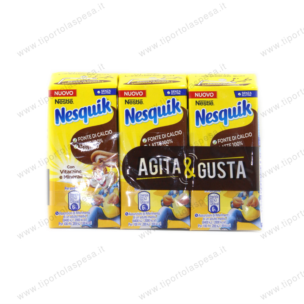 Nesquik Nestl da bere x 3 www.tiportolaspesa