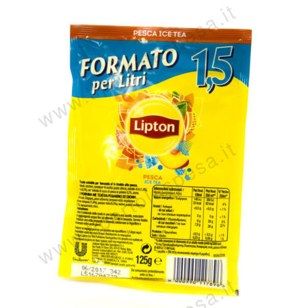 Preparato in polvere ice tea pesca Lipton gr.125 - immagine 2