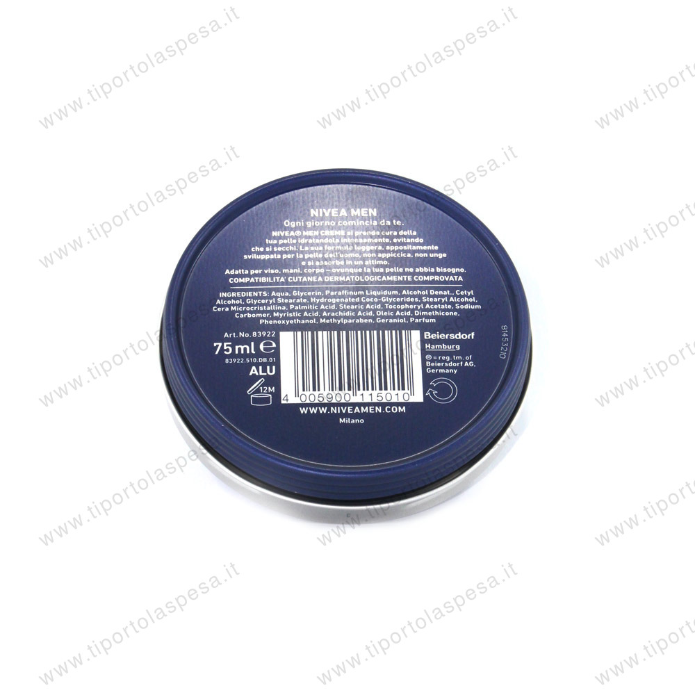 Crema viso mani e corpo Nivea men ml.75 - immagine 2
