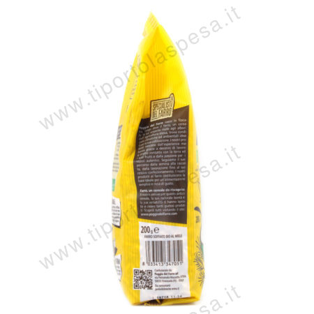Farro soffiato BIO al miele Poggio del Farro gr.200 - immagine 2