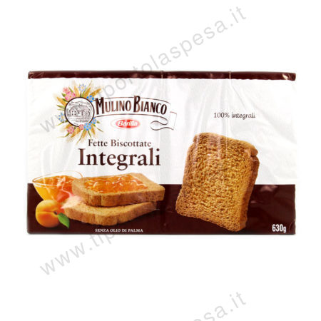 Fette biscottate integrali Mulino Bianco Barilla x 72